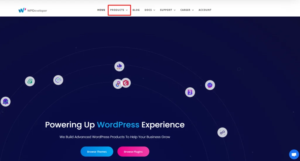 WPDeveloper Products