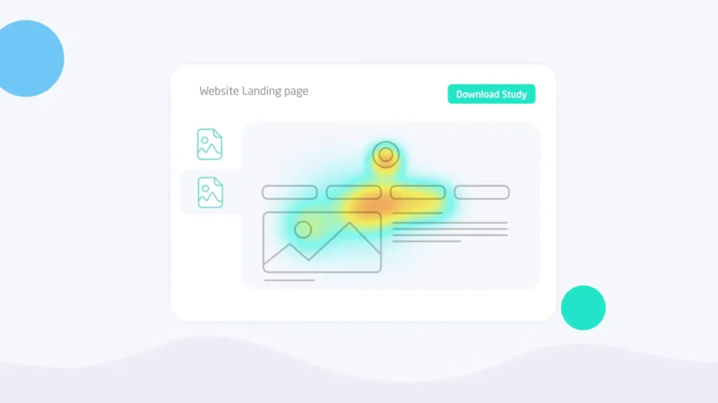 Website heatmap