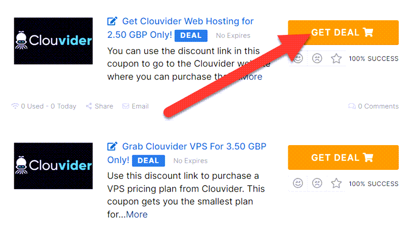 Clouvider Coupon Codes
