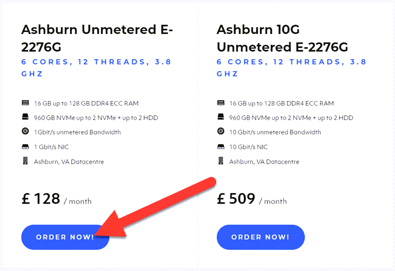 Clouvider Pricing
