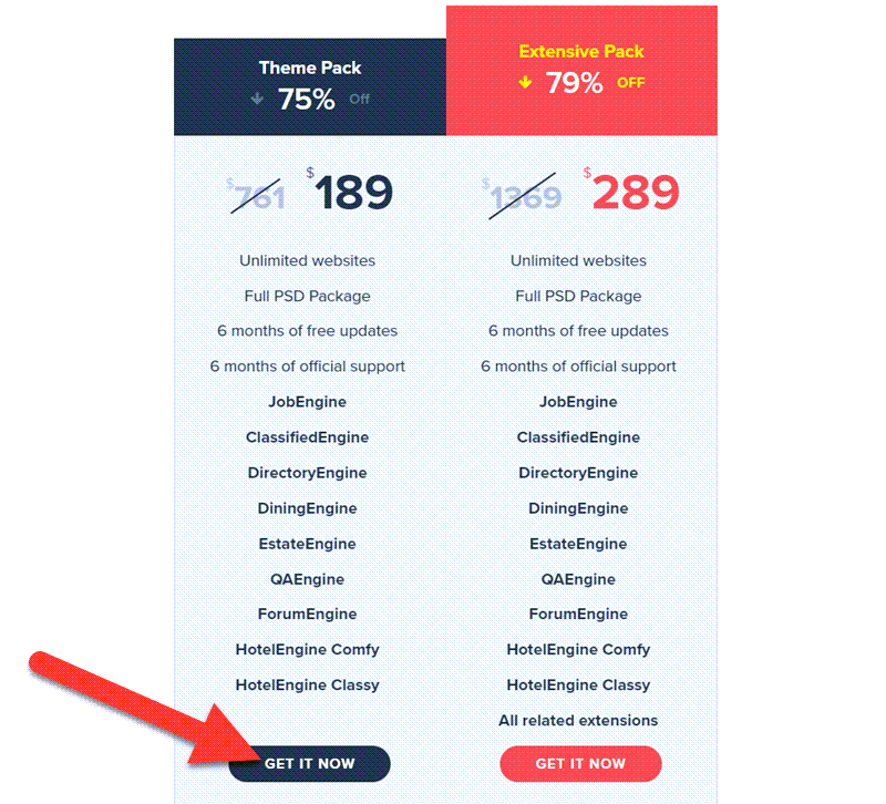 EngineThemes Pricing