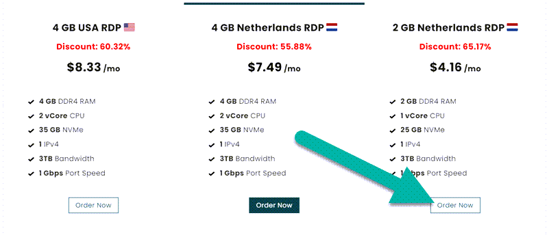 FireVPS Pricing