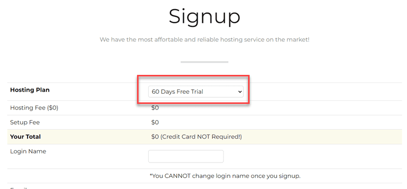 Hostbuddy Signup