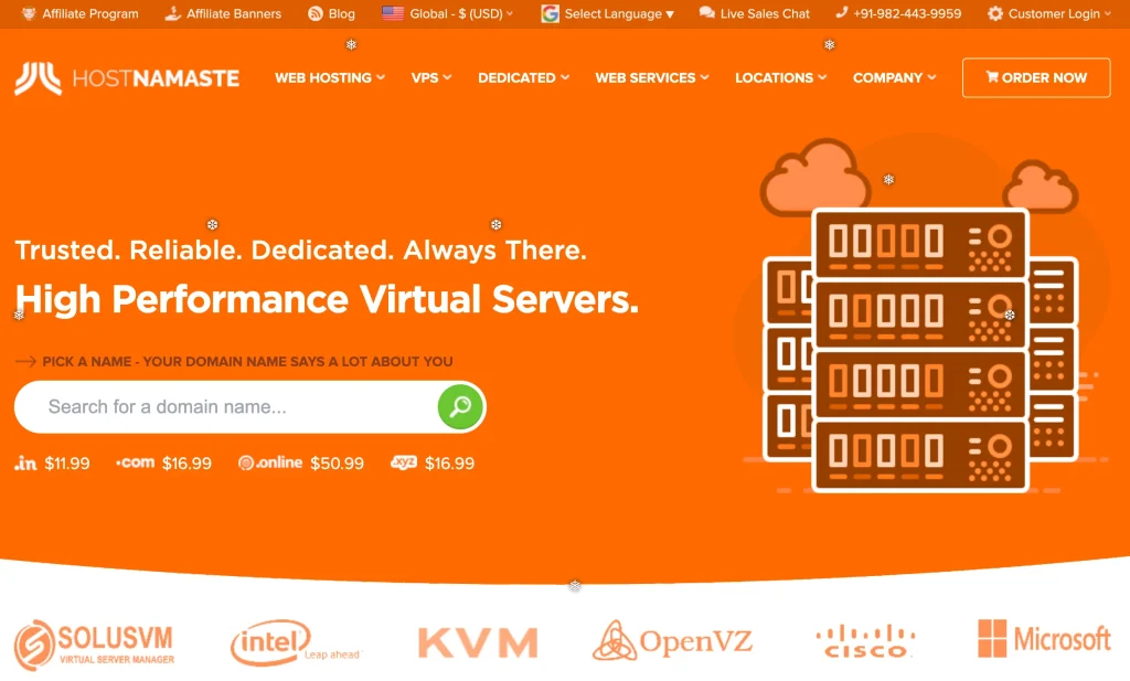 HostNamaste Hosting