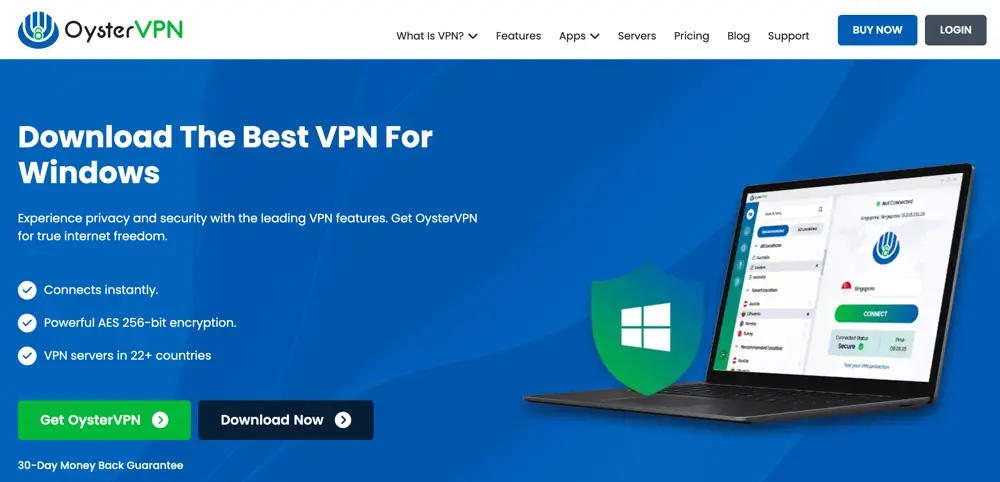 OysterVPN for Windows
