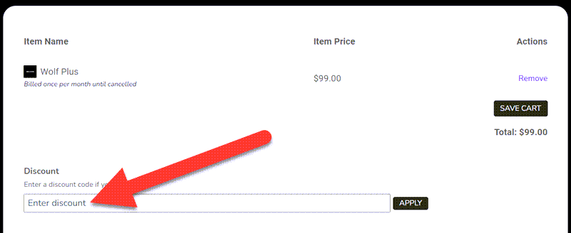 WolfGrowth Coupon Box