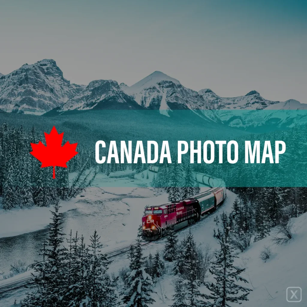 Canada Photo Map