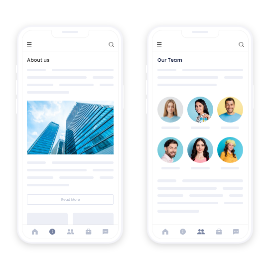 Customizable Home Screen
