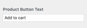 Edit Add To Cart Button Text