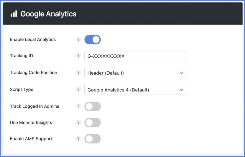 Host Google Analytics locally