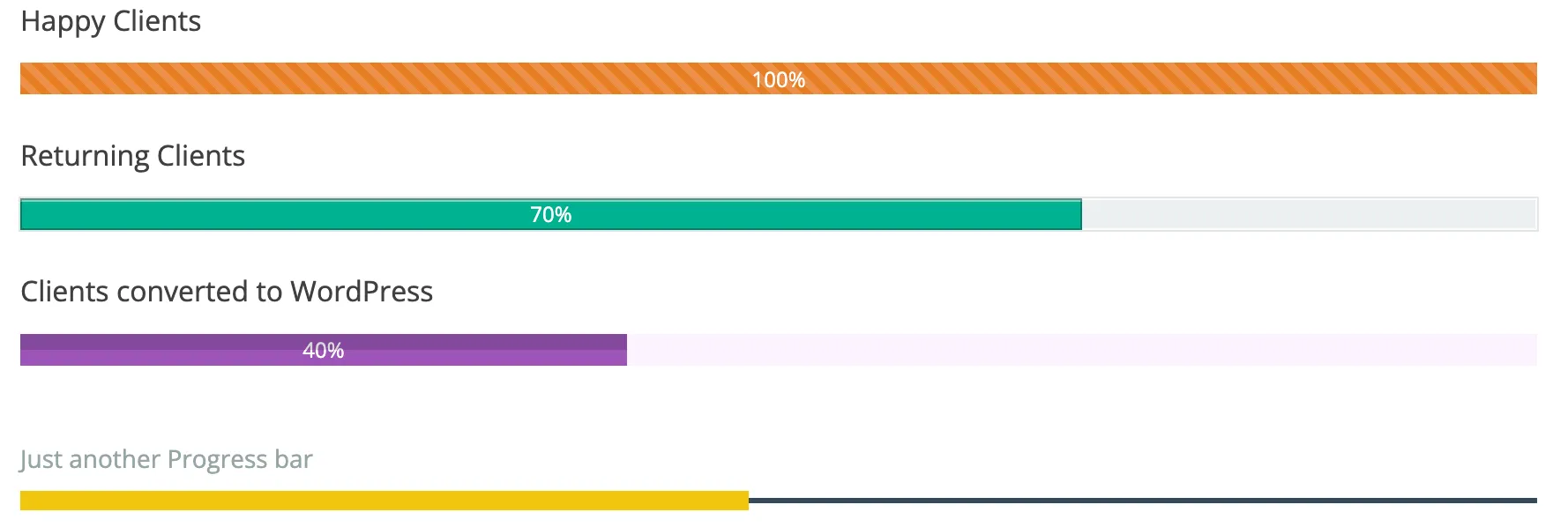 Progress Bars