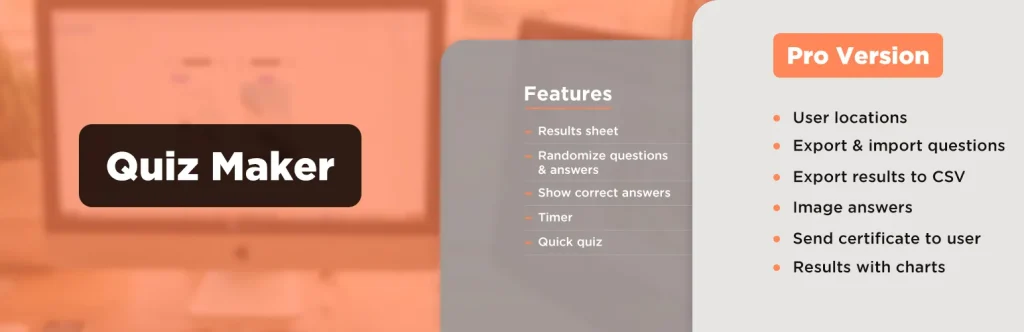 Quiz Maker Plugin