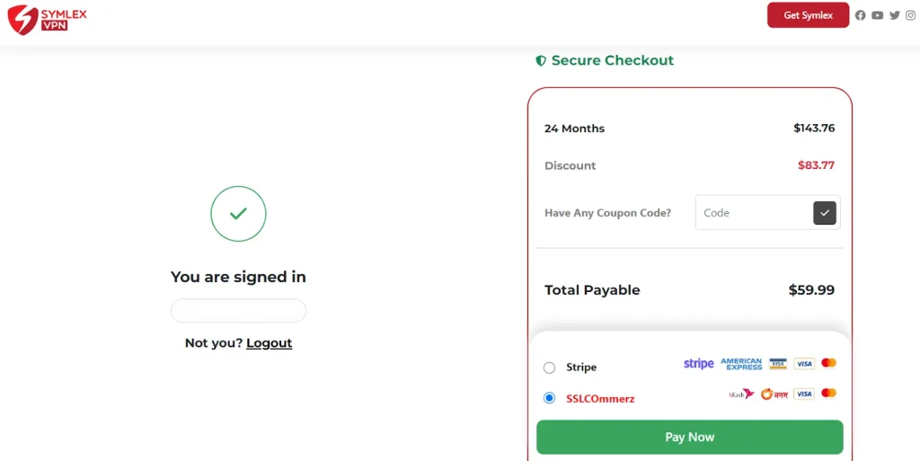 Step 5 - Make the payment
