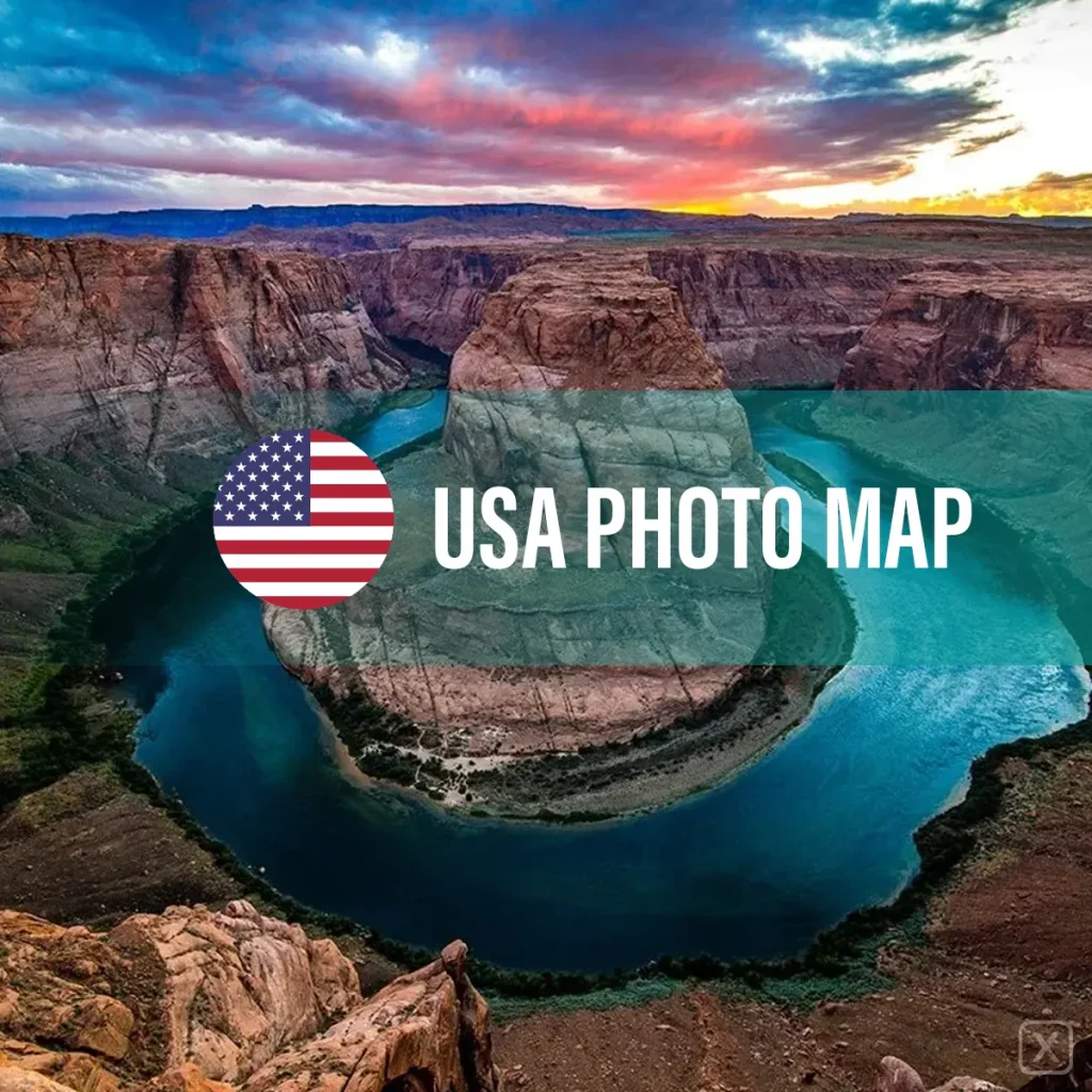 USA Photo Map