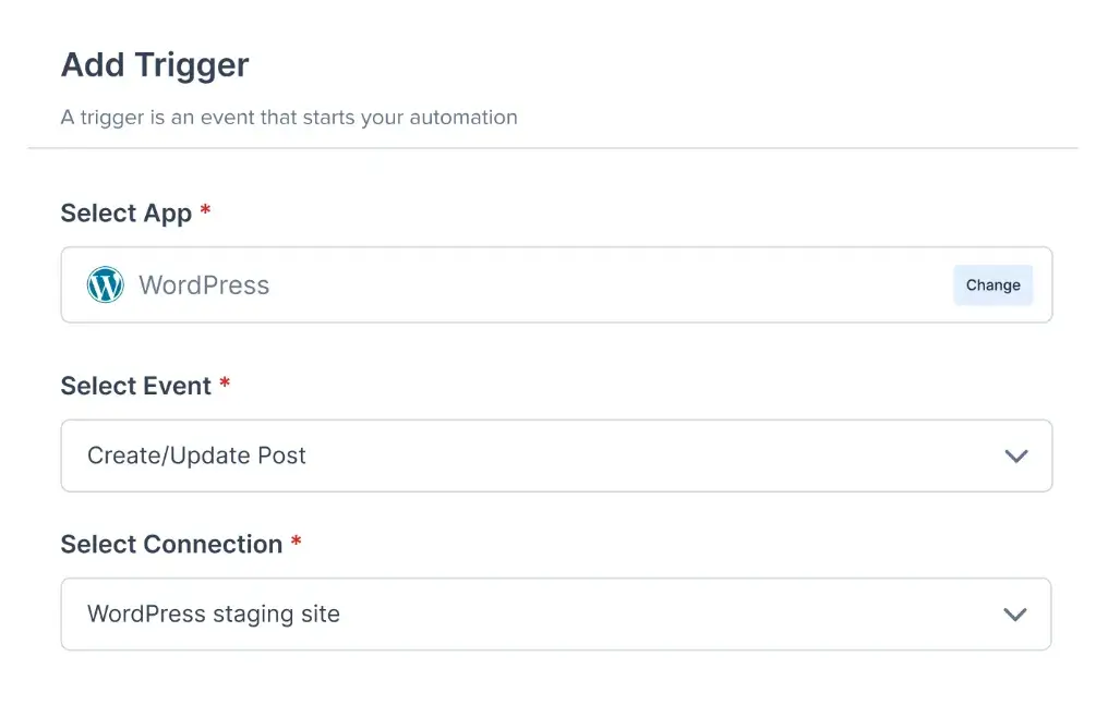 add triggers sure triggers