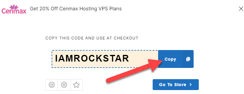 Cenmax Hosting Code