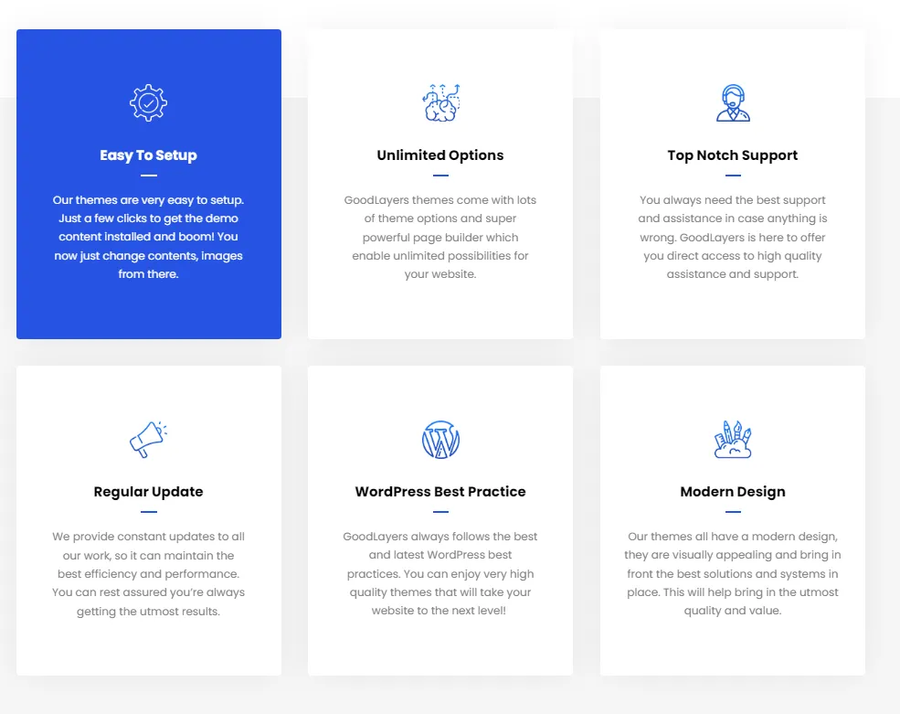 features of goodlayers