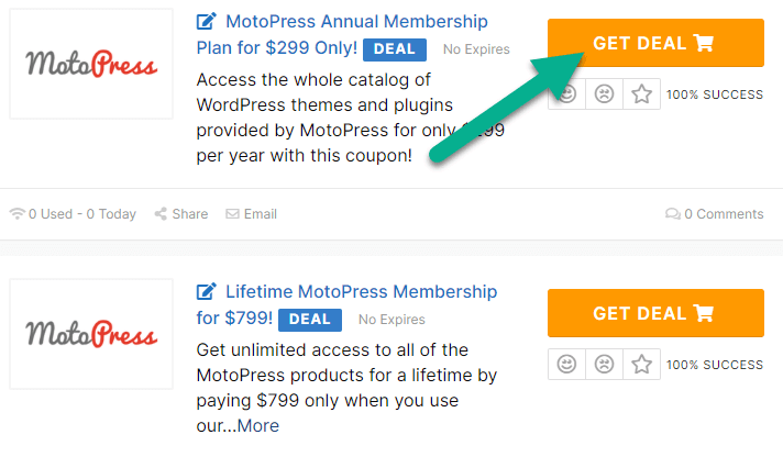 MotoPress Coupons