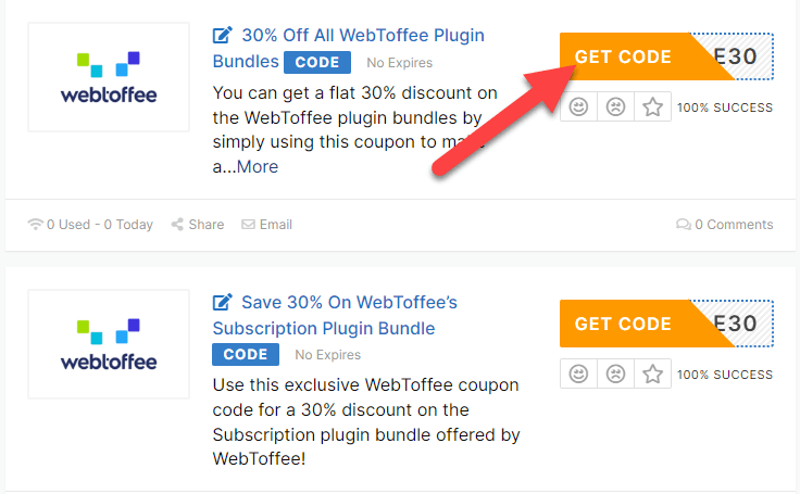 WebToffee Coupon Codes