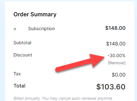 WebToffee Discount Applied