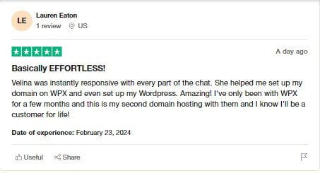 WPX Customer Review 1