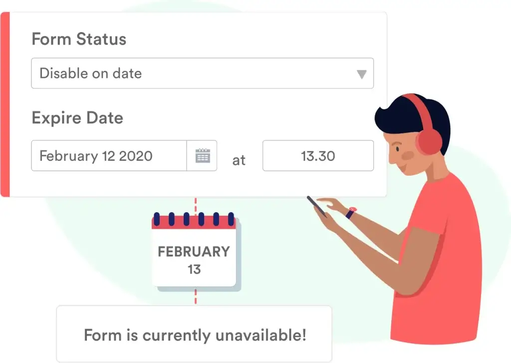 Jotform Enable and Disable Form 