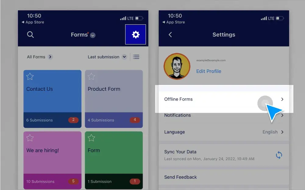 Jotform Offline Forms 