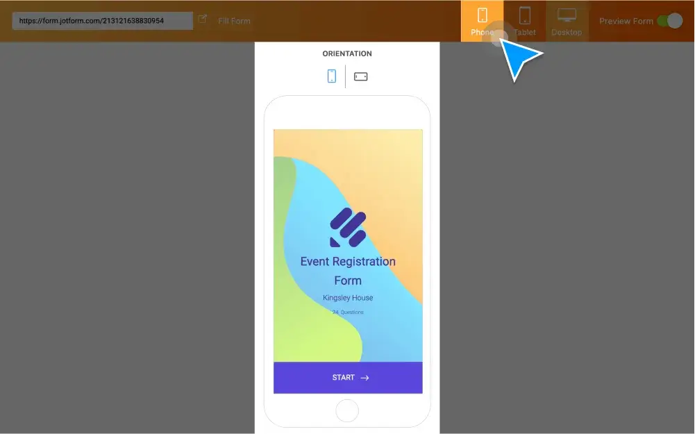 Jotform Responsive Form 