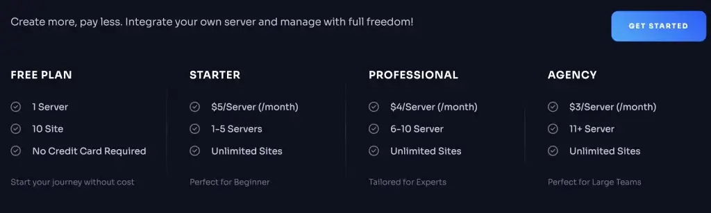 xCloud pricing for own server