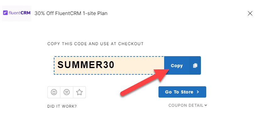 FluentCRM Code