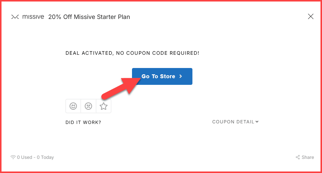 Missive Deal