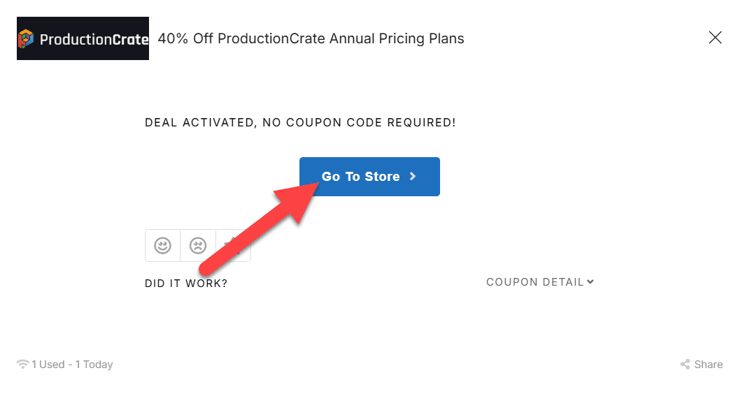 ProductionCrate Deal