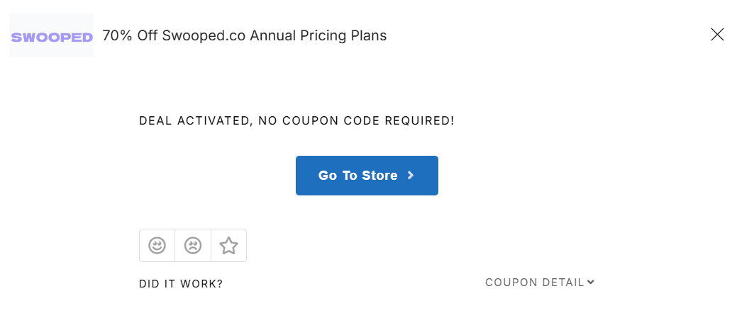 Swooped Deal
