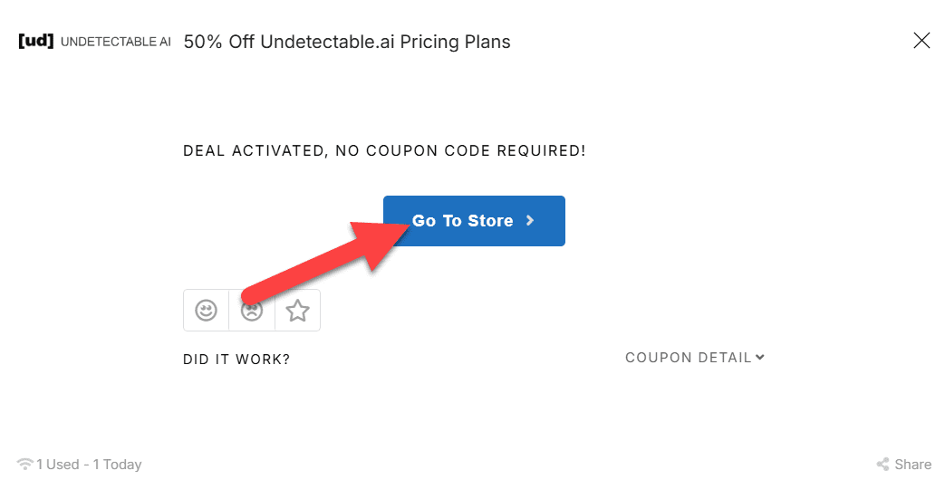 Undetectable AI Deal