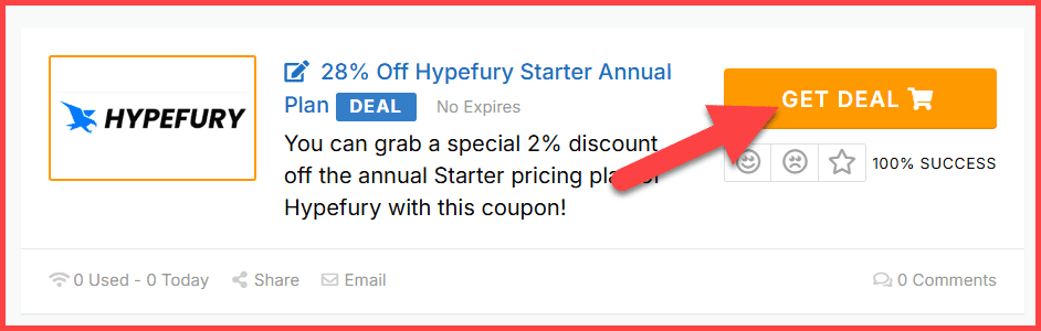 Hypefury Coupons