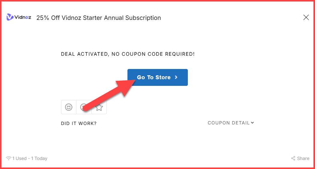 Vidnoz Deal