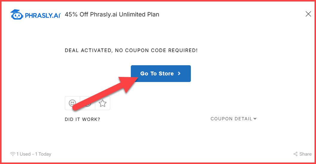 Phrasly.ai Deal